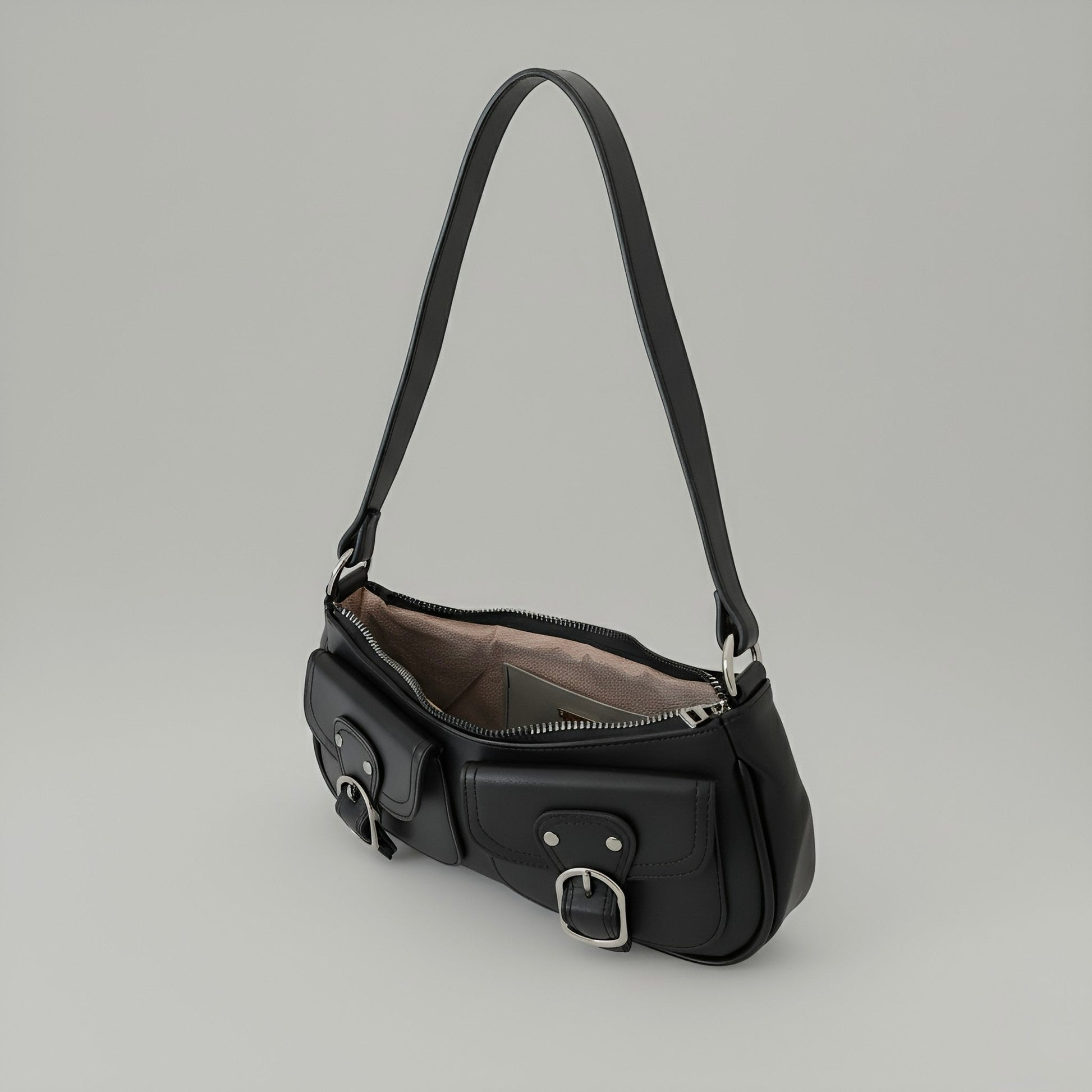 MAYA - Sloane Dual Closure Shoulder Bag - Velora