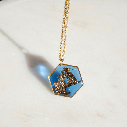 Collier Céleste - hexa (grand) - Velora