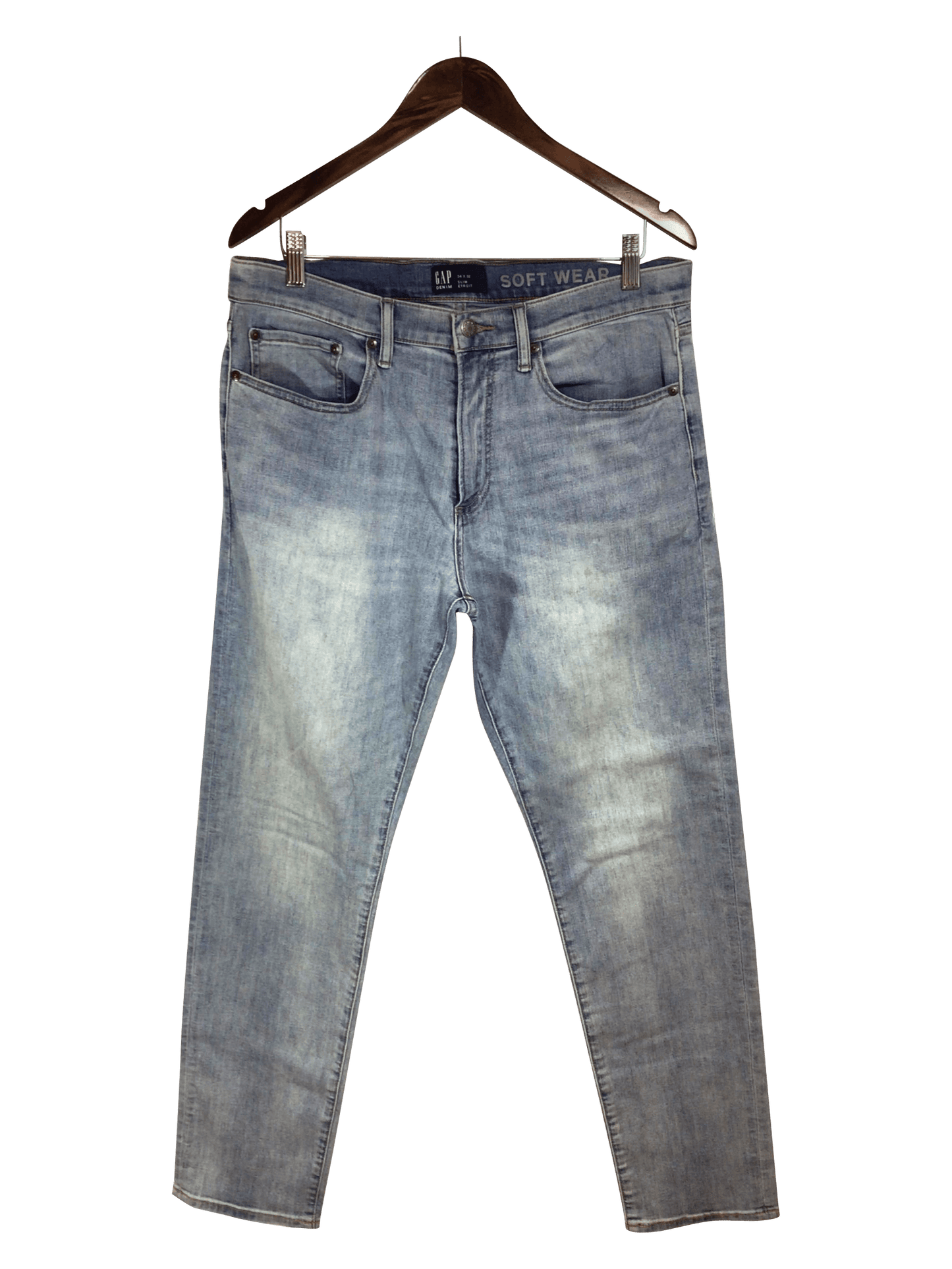 GAP Straight-legged Jeans Regular fit in Blue - 34x32 - Velora Luxury Fashion