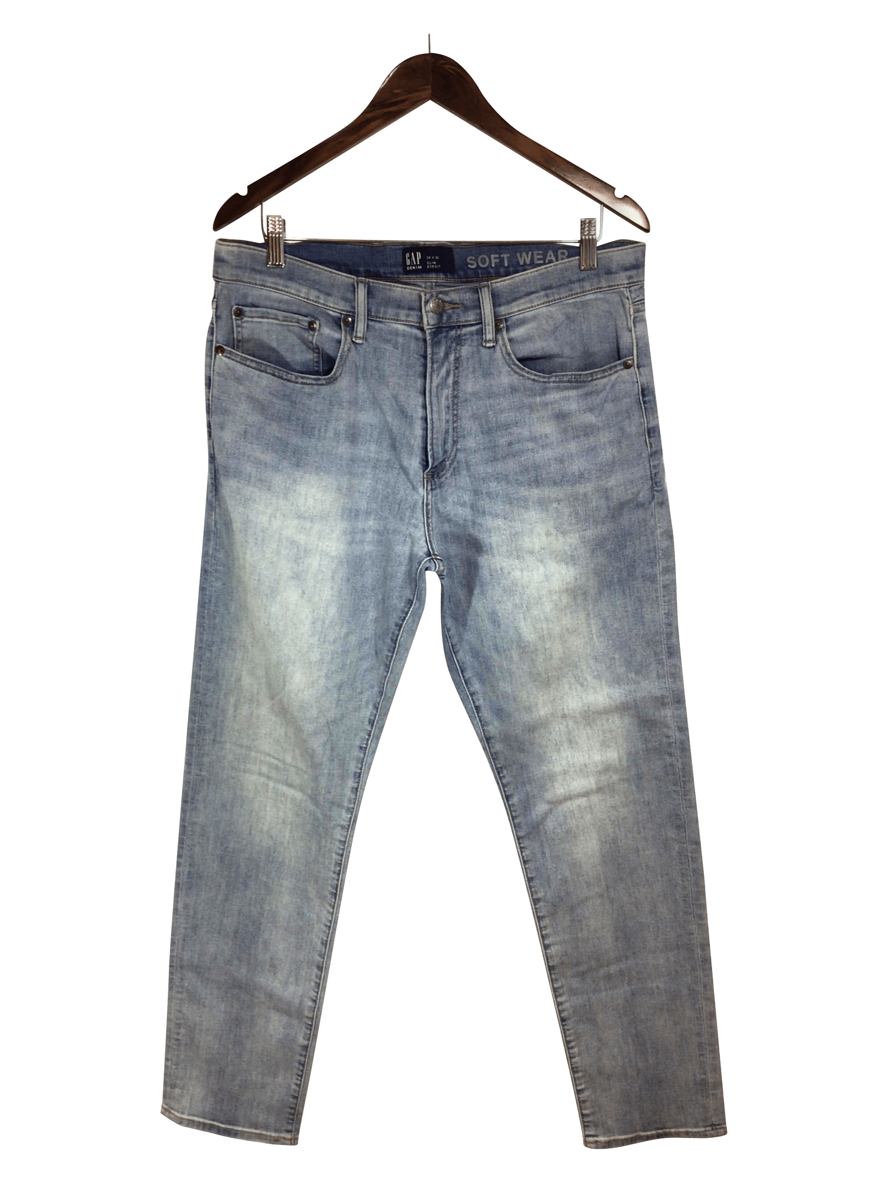 GAP Straight-legged Jeans Regular fit in Blue - 34x32 - Velora Luxury Fashion