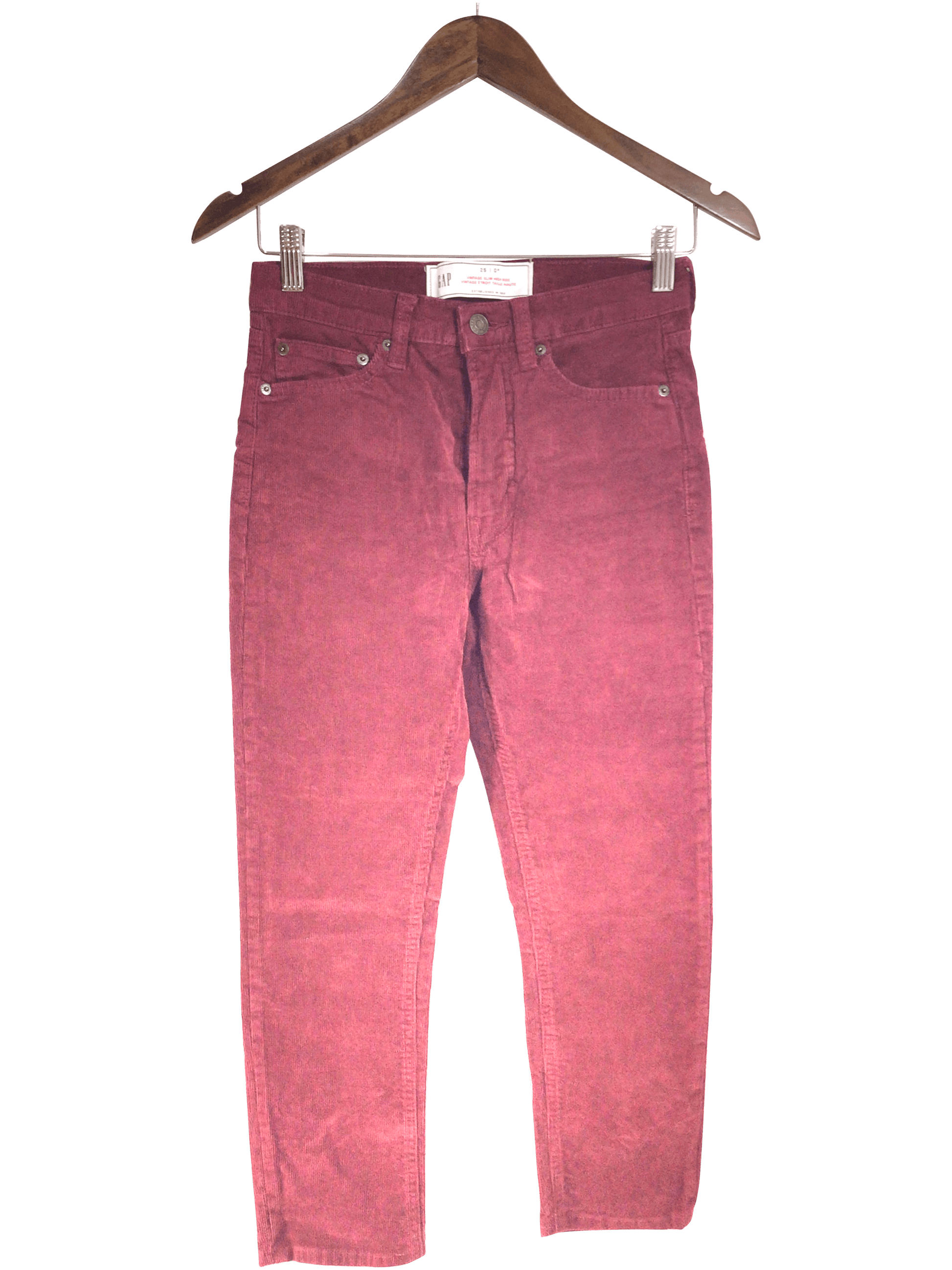 GAP Women Straight-Legged Jeans Regular fit in Red - 25 - Velora Luxury Fashion