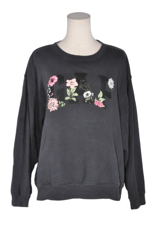 GAP Women Sweatshirts Regular fit in Gray - L - Velora Luxury Fashion