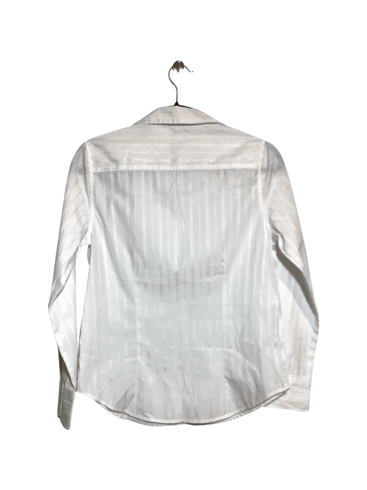GEORGE Regular fit Button-down Top in White - XS - Velora