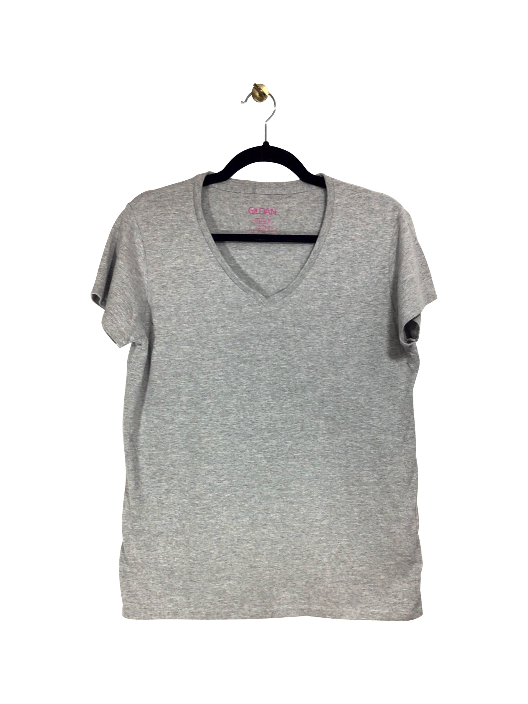 GILDAN T-shirt Regular fit in Gray - L - Velora Luxury Fashion