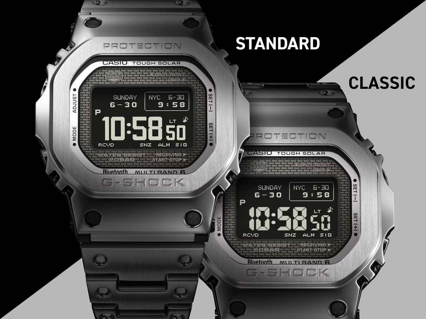 CASIO G-Shock Full Metal 5000 Series Black 2 Tone | GMWBZ5000BD-1