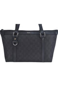 GUCCI Abbey Shoulder Tote Bag GG Canvas Leather 268640 Black L0797 - Velora Luxury Fashion