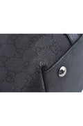GUCCI Abbey Shoulder Tote Bag GG Canvas Leather 268640 Black L0797 - Velora Luxury Fashion