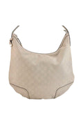 GUCCI Princy Guccissima GG Leather Shoulder Bag 162882 White 7406K - Velora Luxury Fashion