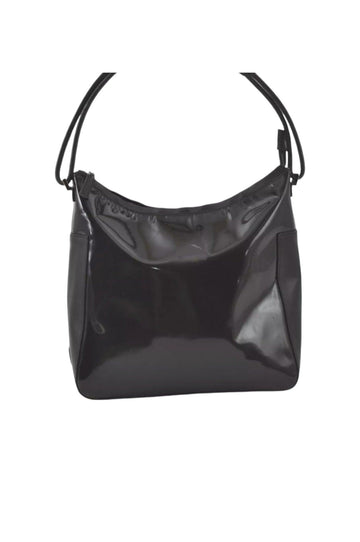 GUCCI Shoulder Hand Bag Purse Enamel Leather 0013766 Black 7891K - Velora Luxury Fashion