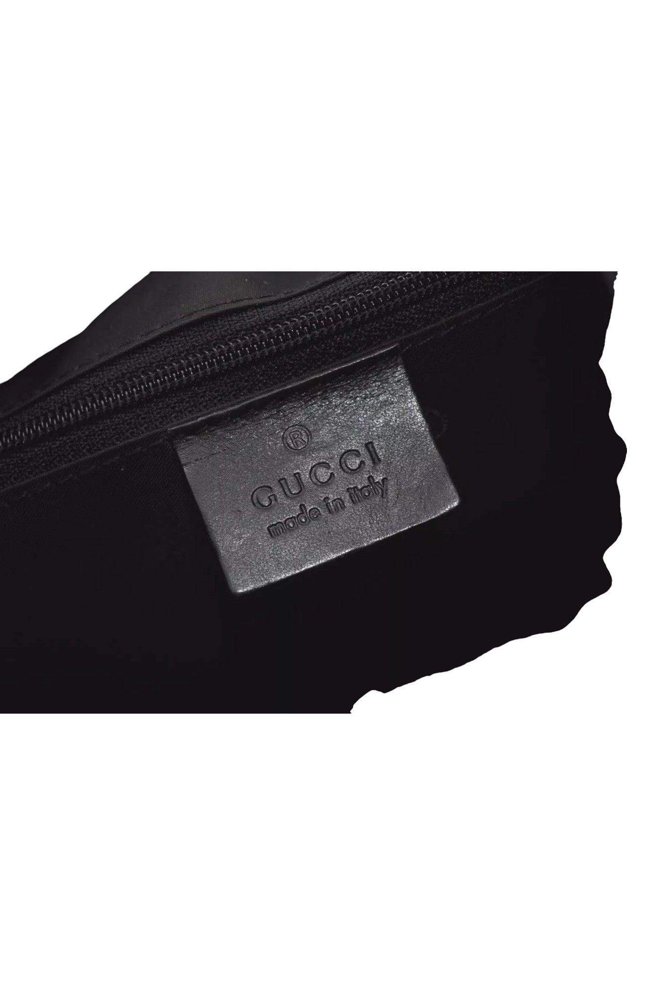 GUCCI Shoulder Hand Bag Purse Enamel Leather 0013766 Black 7891K - Velora Luxury Fashion