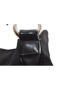 GUCCI Vintage Bamboo Shoulder Tote Bag Nylon Leather Black 7752K - Velora Luxury Fashion