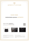 GUCCI Vintage Bamboo Shoulder Tote Bag Nylon Leather Black 7752K - Velora Luxury Fashion