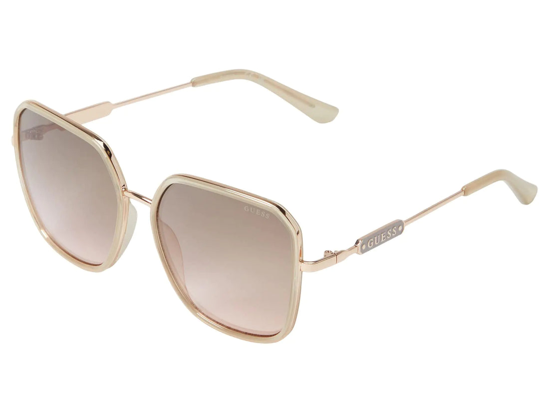 GUESS 59mm GF6153 Retro Brown Gradient Sunglasses - Velora Luxury Fashion