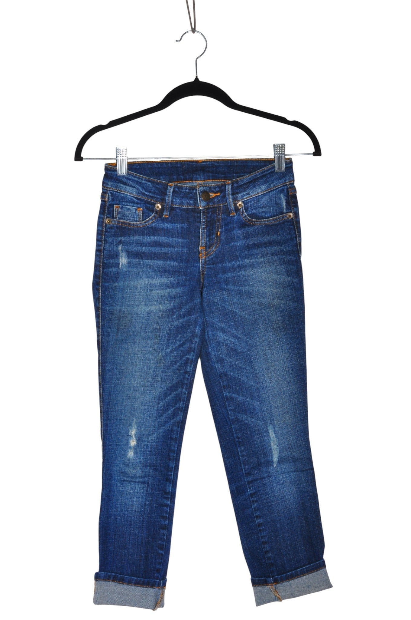 GUESS Women Straight-Legged Jeans Regular fit in Blue - 23 - Velora Luxury Fashion