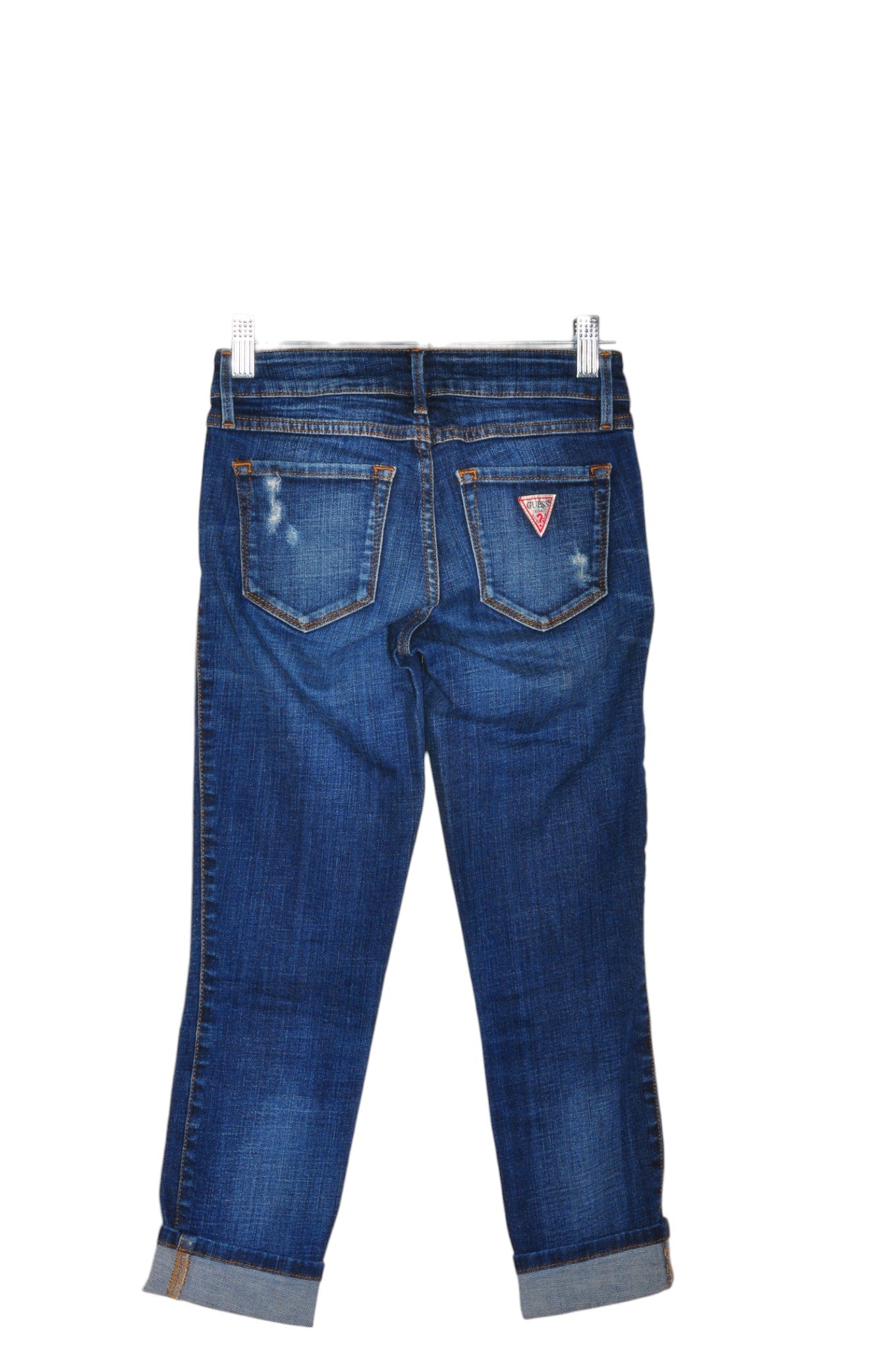 GUESS Women Straight-Legged Jeans Regular fit in Blue - 23 - Velora Luxury Fashion