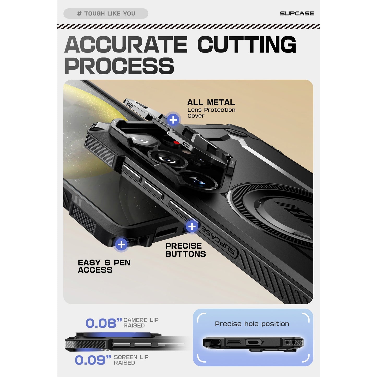 Galaxy S25 Ultra Unicorn Beetle MAG XT Bumper Case -Black - Velora Luxury Fashion