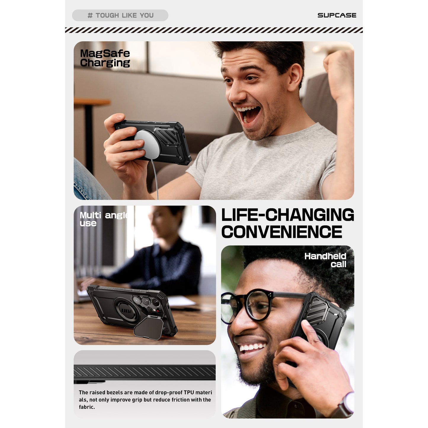 Galaxy S25 Ultra Unicorn Beetle MAG XT Bumper Case -Black - Velora Luxury Fashion