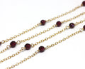 Garnet Wire Wrapped Layering Necklace - Velora Luxury Fashion