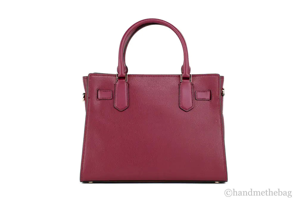 Michael Kors Hamilton Mulberry Leather Satchel