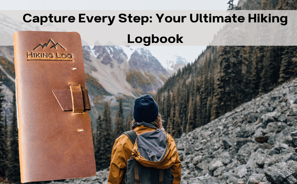 Genuine Leather Hiking Logbook - Velora Luxury Fashion