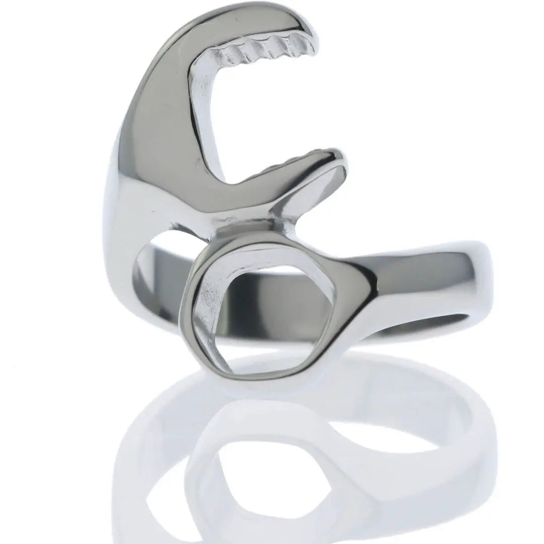 GoSteel Men's Biker Wrench Ring - Velora Luxury Fashion