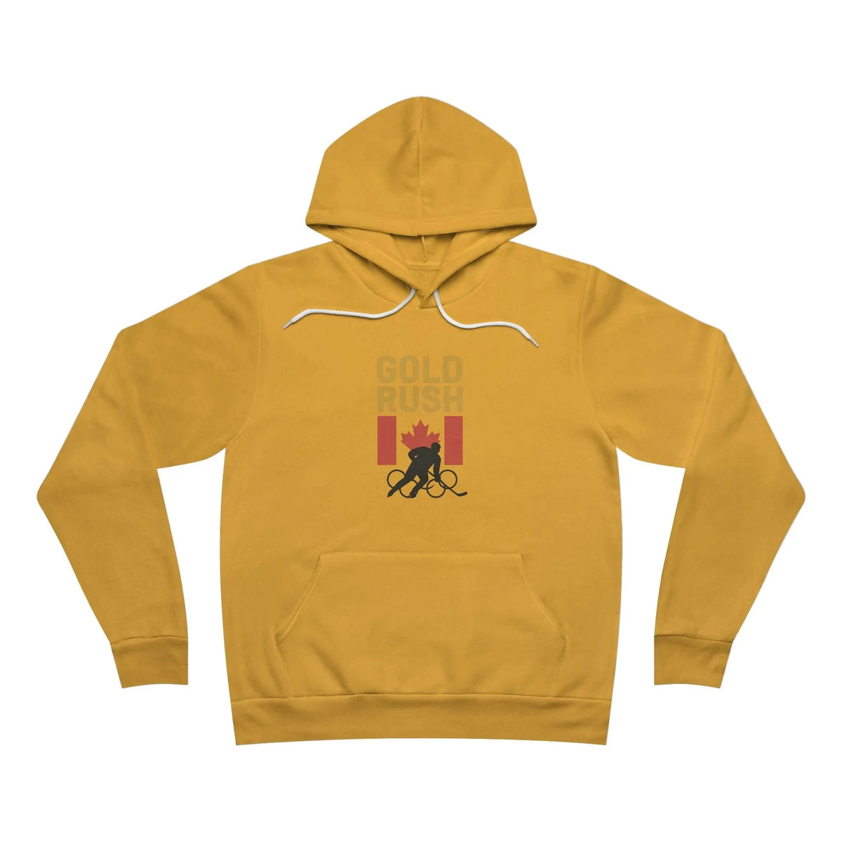 Gold Rush Canada Hockey Hoodie Mens Olympic Ice Hockey Sweatshirt Team Canada Hoodie - Velora Luxury Fashion