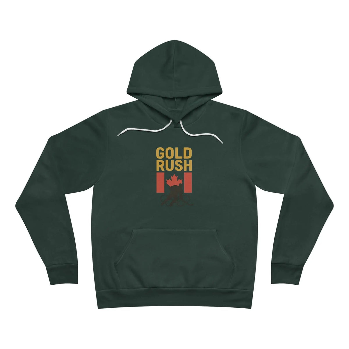 Gold Rush Canada Hockey Hoodie Mens Olympic Ice Hockey Sweatshirt Team Canada Hoodie - Velora Luxury Fashion