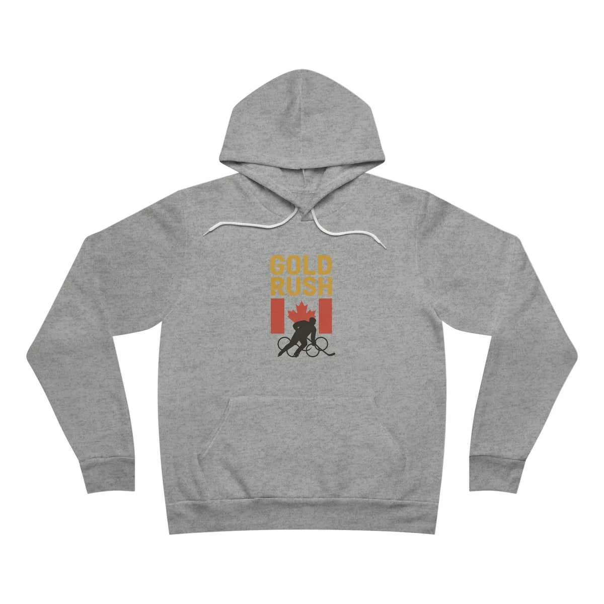 Gold Rush Canada Hockey Hoodie Mens Olympic Ice Hockey Sweatshirt Team Canada Hoodie - Velora Luxury Fashion