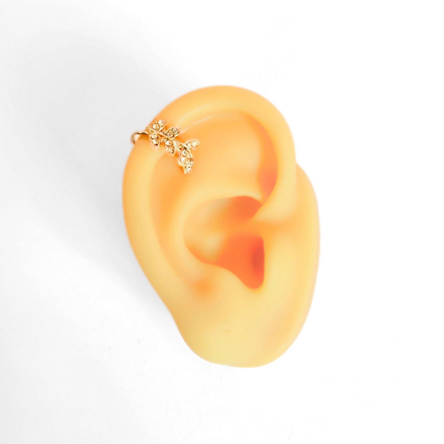 Gold Leaf Ear Cuff - Velora