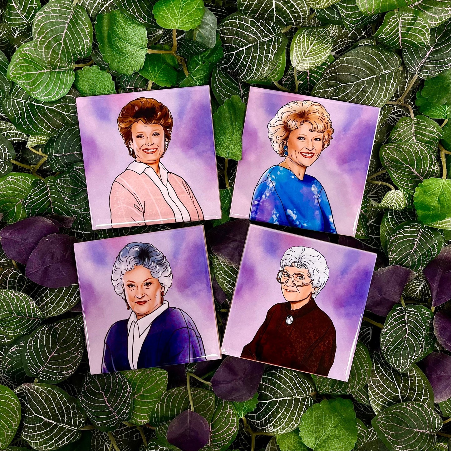 Golden Girls Coasters - Velora Luxury Fashion