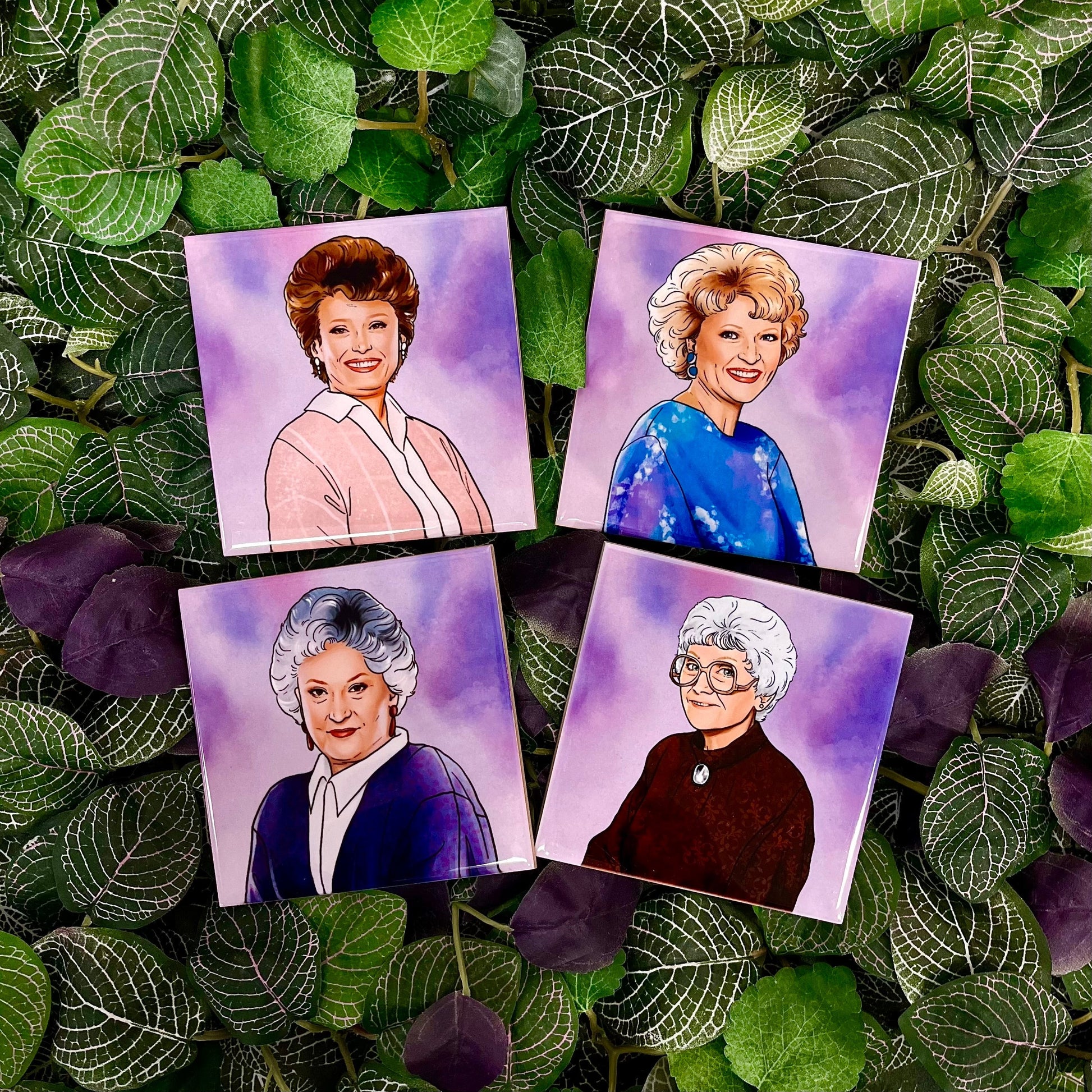 Golden Girls Coasters - Velora Luxury Fashion