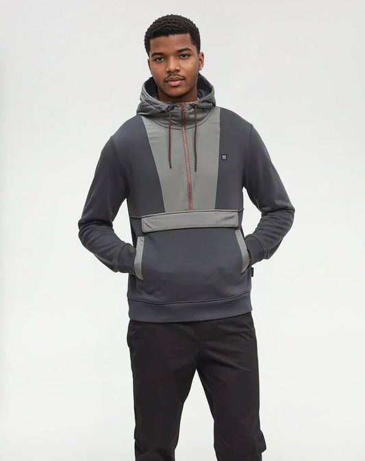 SeaFleece Contrast Anorak Hoodie