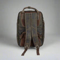 Greenwood Leather Backpack with Reinforced Laptop and Tablet Compartments - Velora Luxury Fashion