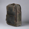 Greenwood Leather Backpack with Reinforced Laptop and Tablet Compartments - Velora Luxury Fashion