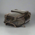 Greenwood Leather Backpack with Reinforced Laptop and Tablet Compartments - Velora Luxury Fashion