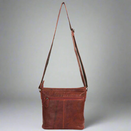 Greenwood Leather Crossbody Bag - Velora Luxury Fashion