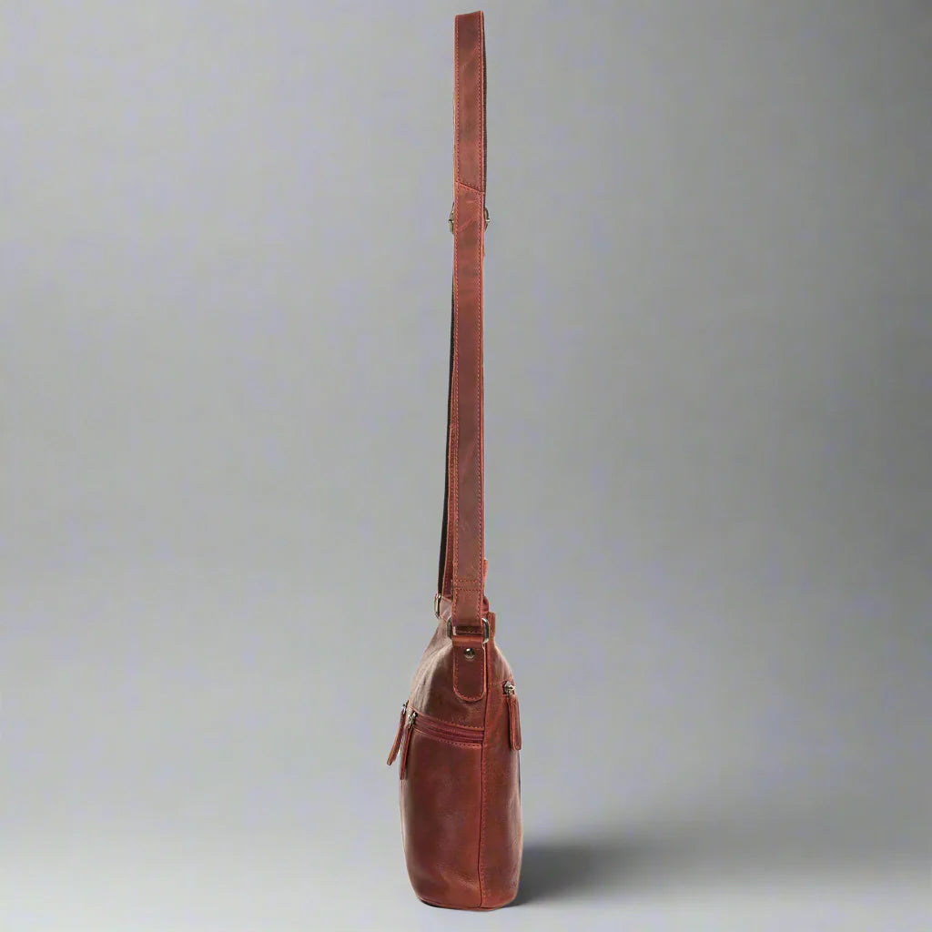 Greenwood Leather Crossbody Bag - Velora Luxury Fashion