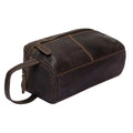 Greenwood Leather Geelong Toiletry Bag - Velora Luxury Fashion