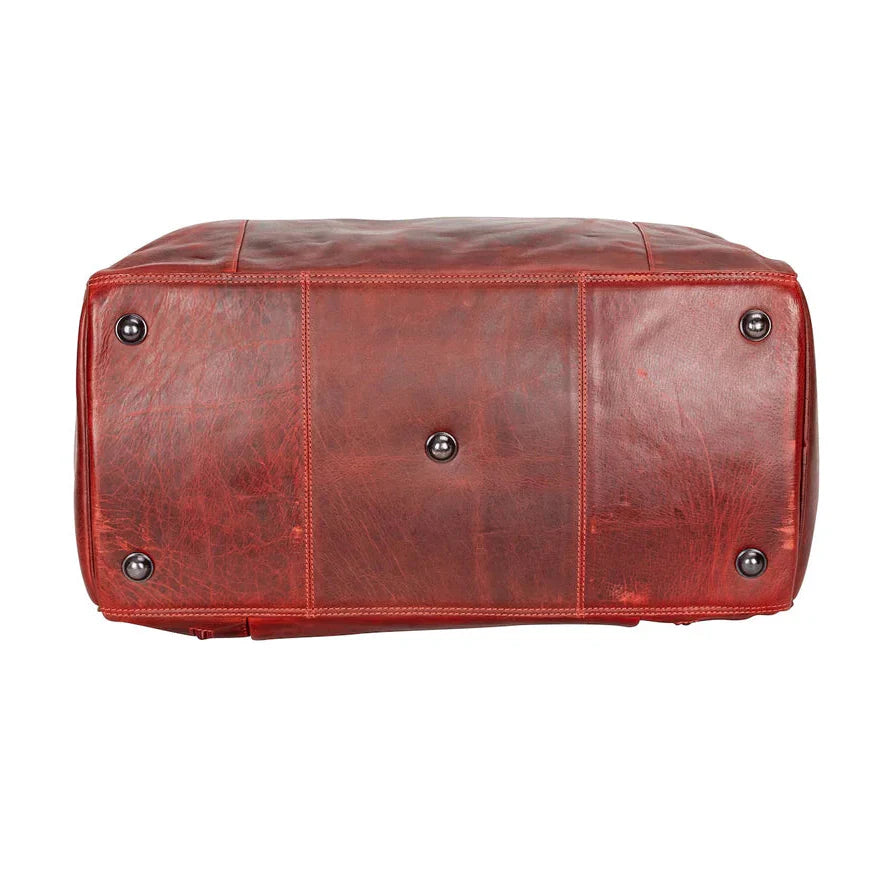 Greenwood Leather Regina Large Travel Duffle Bag - Velora Luxury Fashion