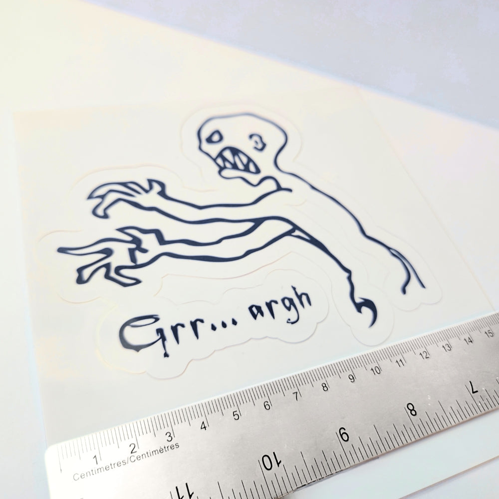 Grr... Argh | Vinyl Sticker - Velora