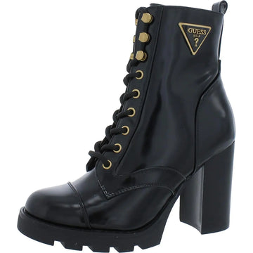 Guess Womens NEADYN Ankle Boot Black 001 5.5 - Velora Luxury Fashion
