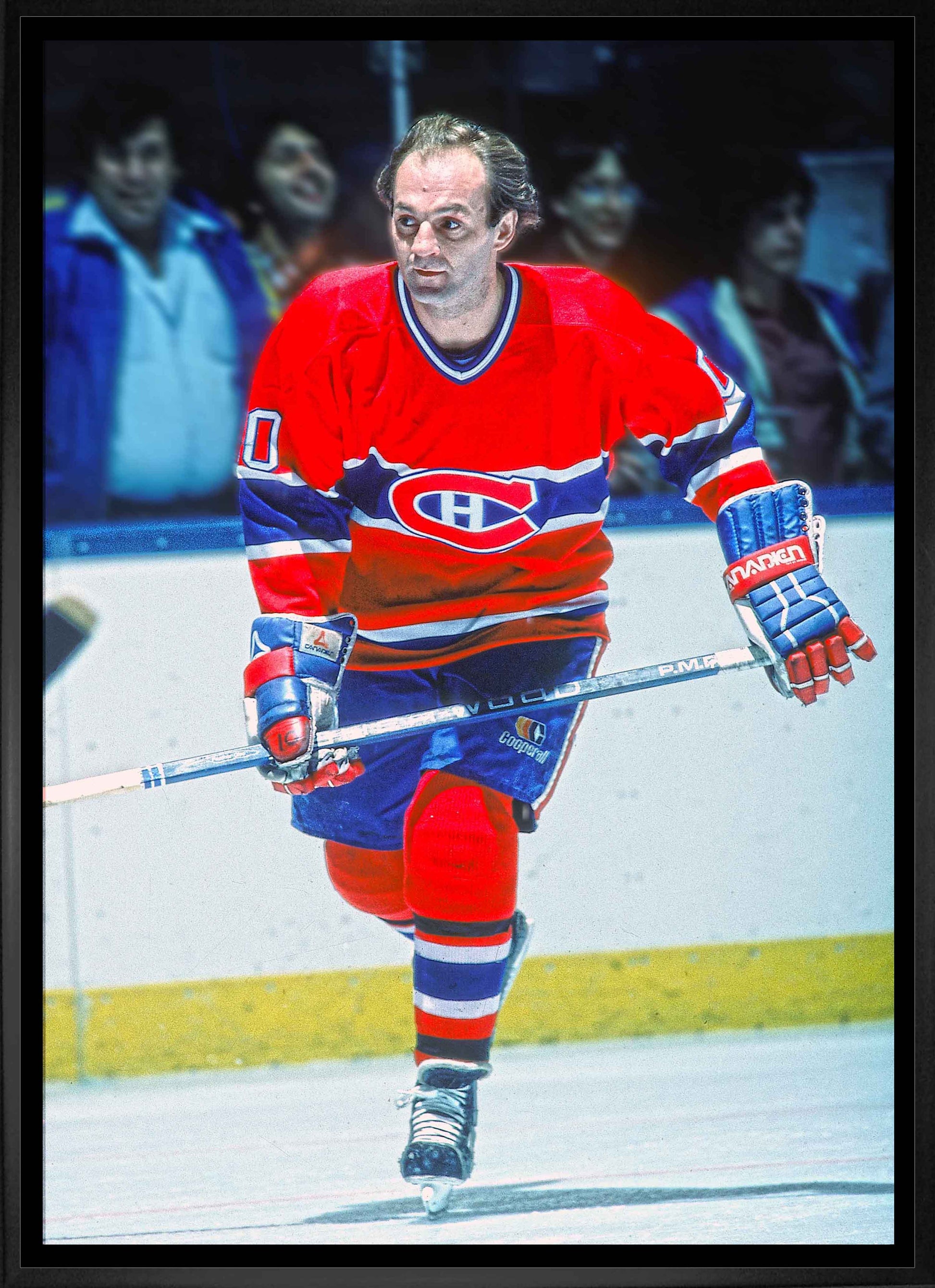 Guy Lafleur Montreal Canadiens Framed 20x29 Action Close-Up Canvas - Velora Luxury Fashion