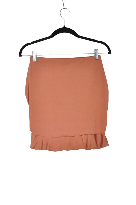 H&M Women Casual Skirts Regular fit in Orange - S - Velora Luxury Fashion