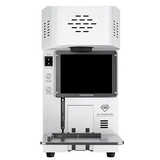 TBK958F 20W Fiber Automation Mobile Back Glass Laser Machine for iPhone Phone Repair Industries Velora