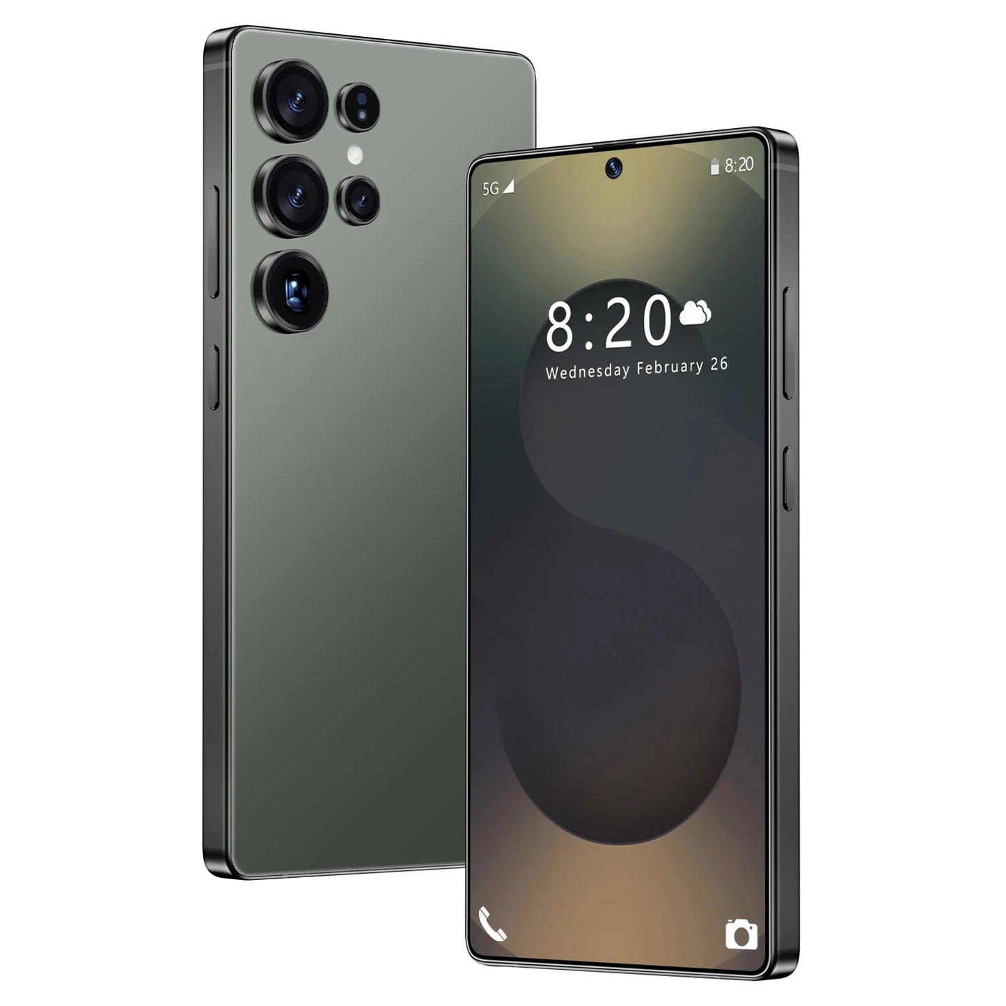 RTS S25 ULTRA Original 16+512GB 72MP+108MP Face Unlock Full Display Android 14 Cell Phone Smart Mobile Phone 7.3inch GPS - Velora
