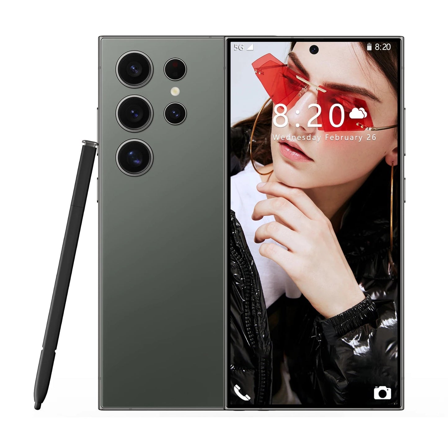 RTS S25 ULTRA Original 16+512GB 72MP+108MP Face Unlock Full Display Android 14 Cell Phone Smart Mobile Phone 7.3inch GPS - Velora