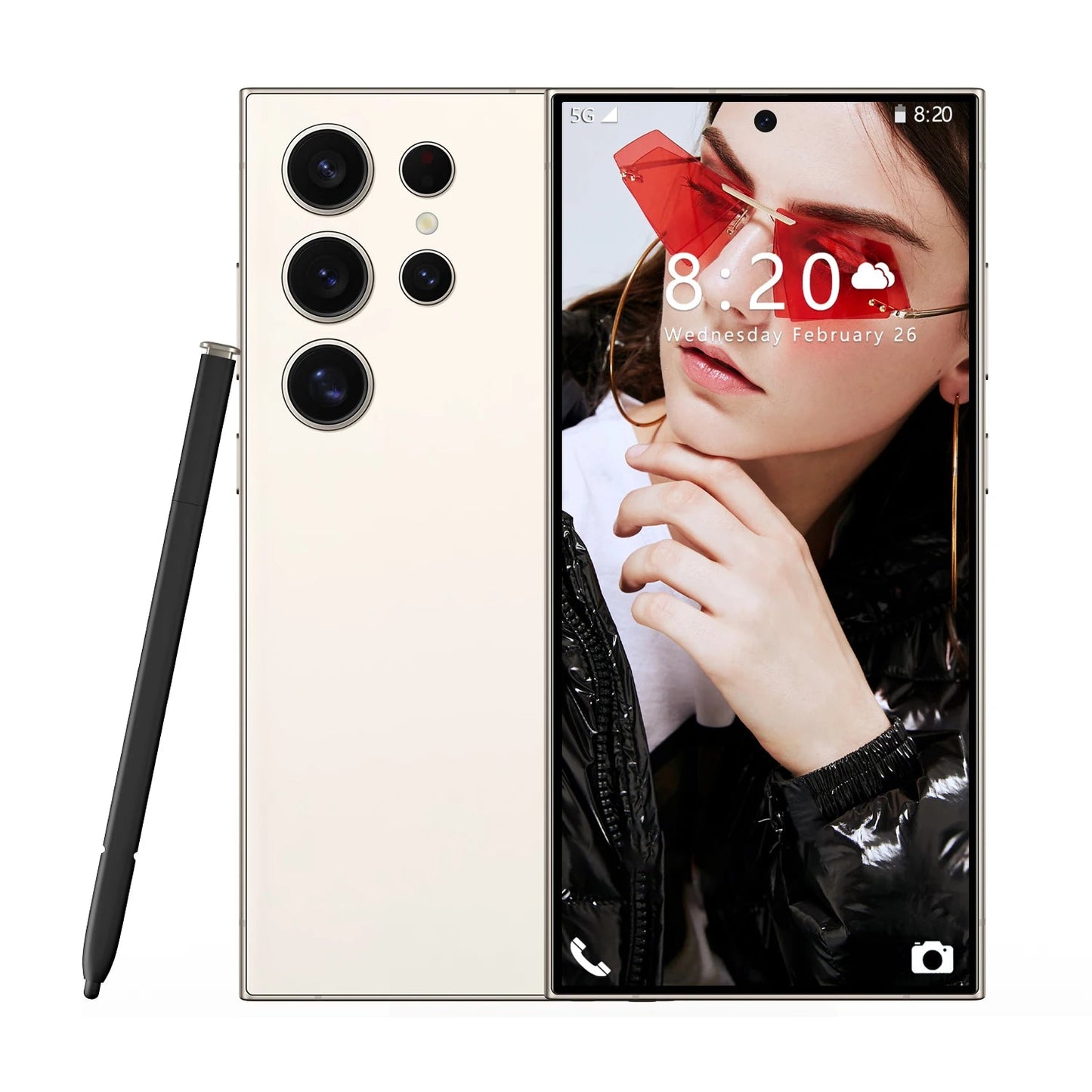 RTS S25 ULTRA Original 16+512GB 72MP+108MP Face Unlock Full Display Android 14 Cell Phone Smart Mobile Phone 7.3inch GPS - Velora