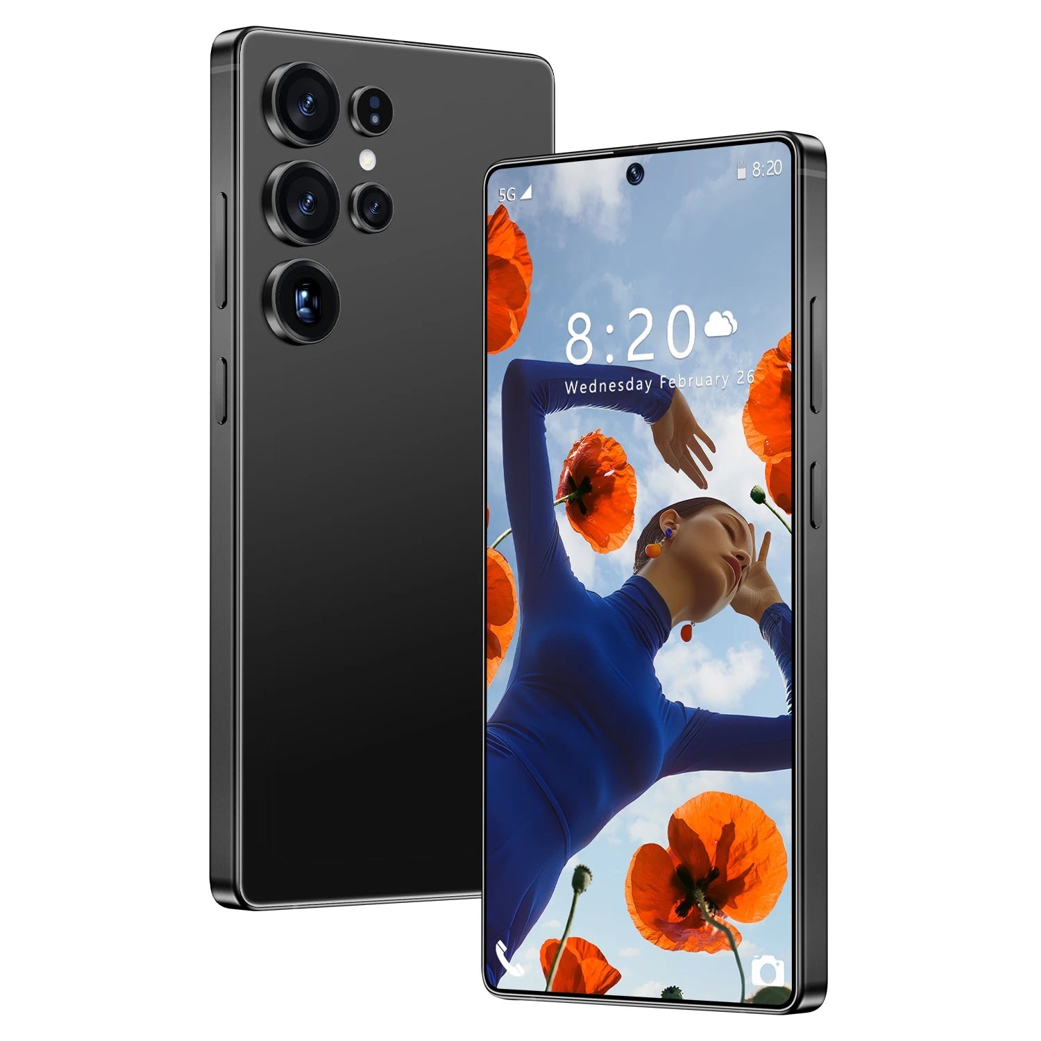 RTS S25 ULTRA Original 16+512GB 72MP+108MP Face Unlock Full Display Android 14 Cell Phone Smart Mobile Phone 7.3inch GPS - Velora
