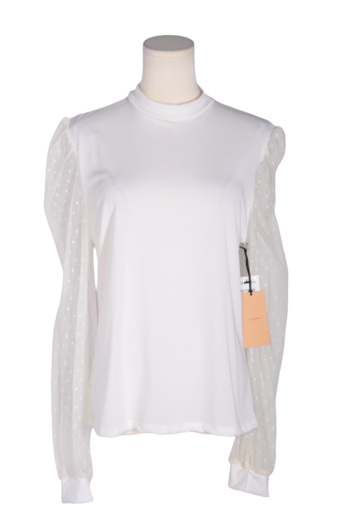 HALOGEN Women Blouses Regular fit in White - 1 - Velora Luxury Fashion