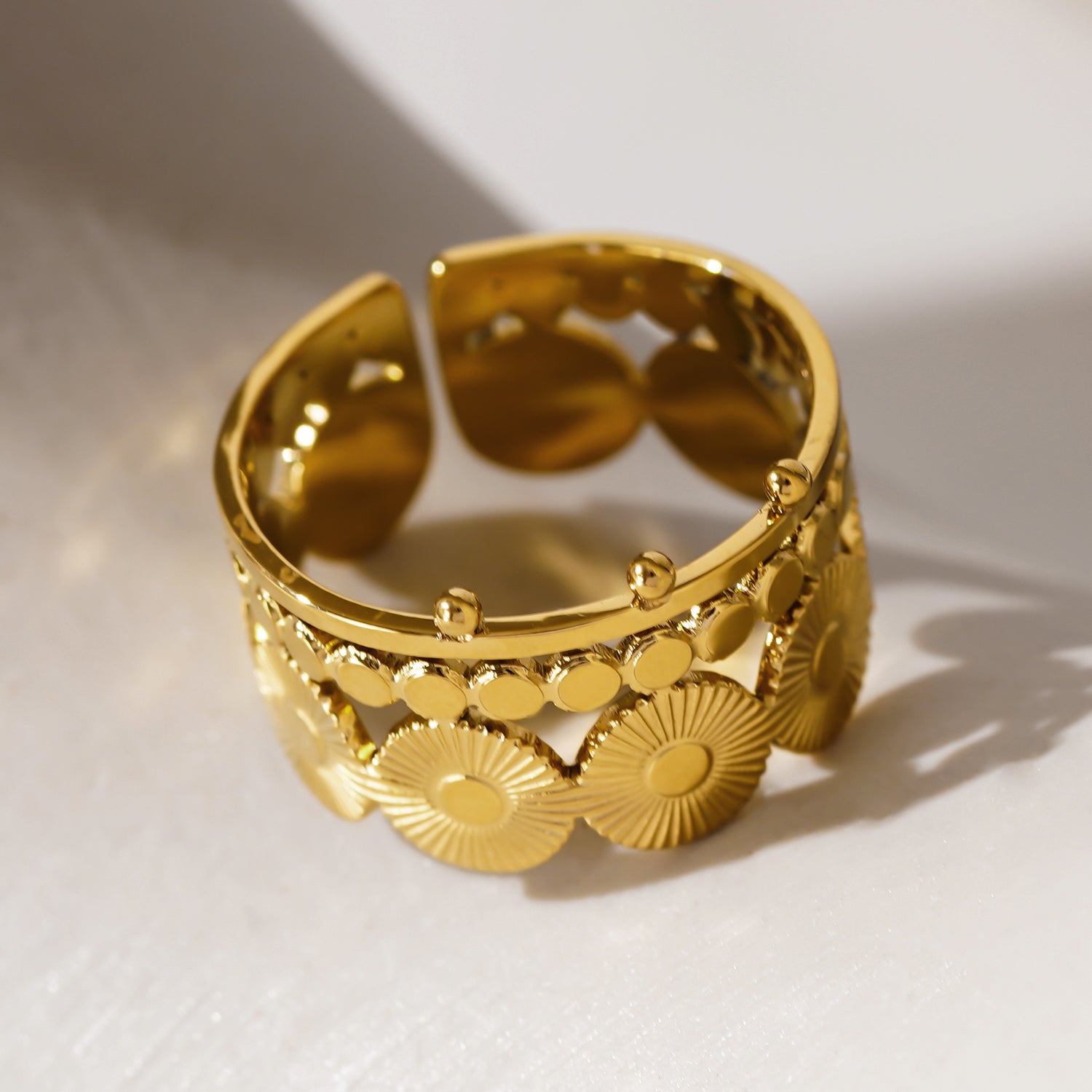 HIYAS: Fit for a Queen - the Crown Ring. - Velora Luxury Fashion